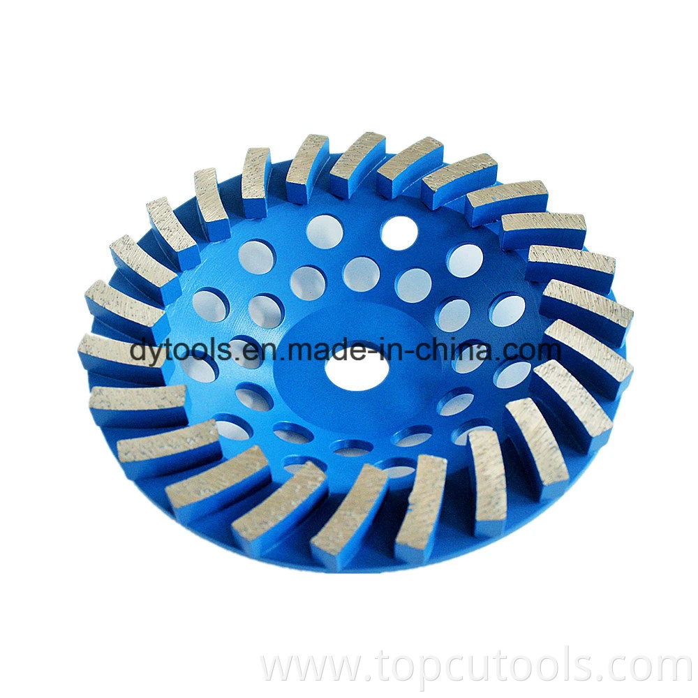 5 Inch Turbo Diamond Grinding Cup Wheel for Concrete